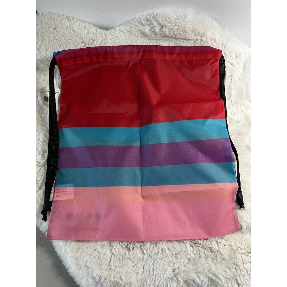 DYLAN'S CANDY BAR - BOUTIQUE Cinch Sack Bag Rainbow New LGBTQ Pride NWT